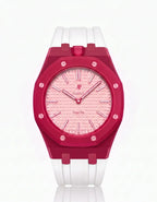 Silicone Strap &  Case  Royal Pop Otto Rosso(Customize  Colors)