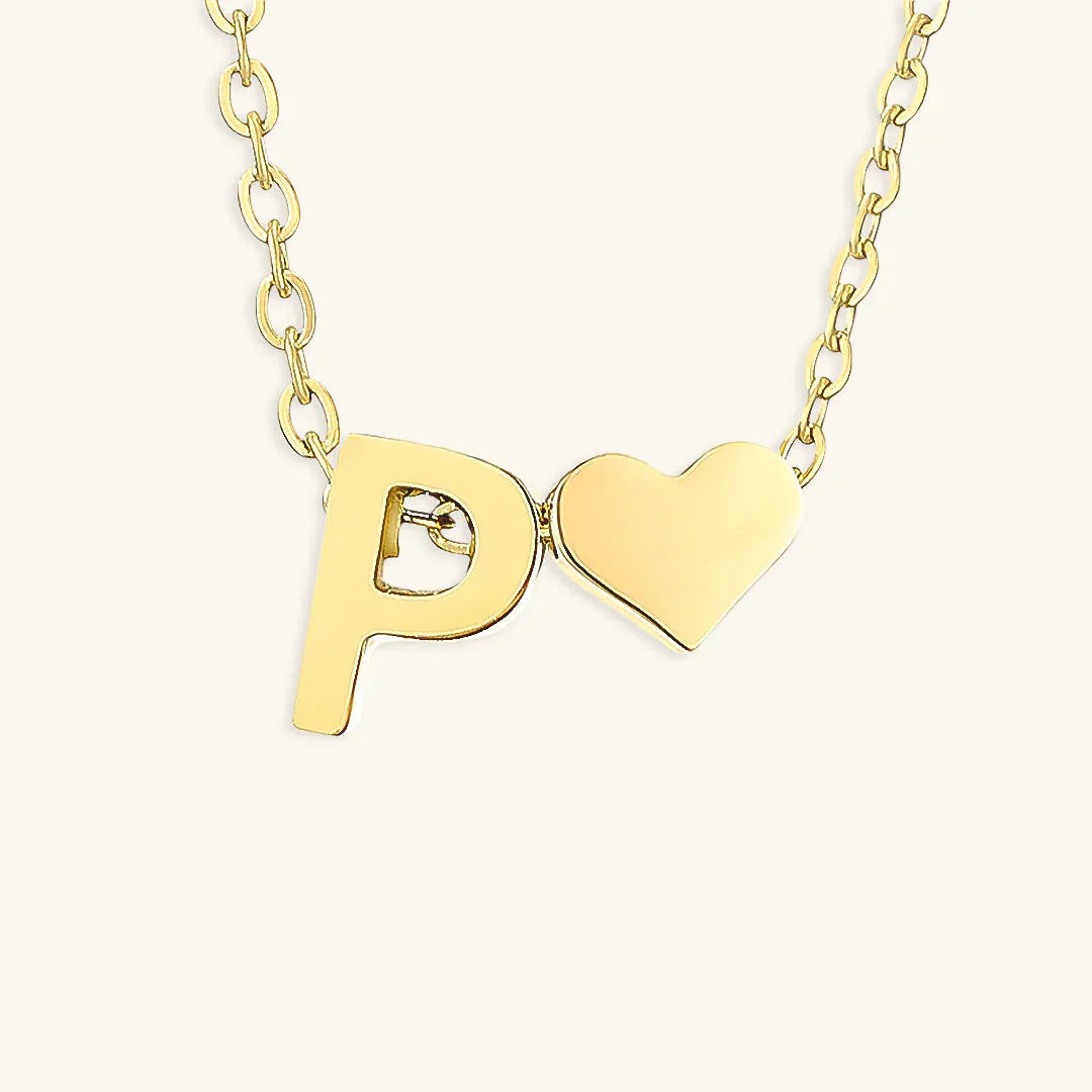 [Royal&Vicky]Ria-Anfangsbuchstaben-Goldkette