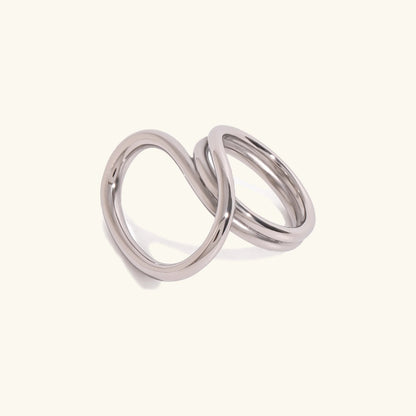 [Royal&Vicky]Meri Zeitgenössischer Goldring