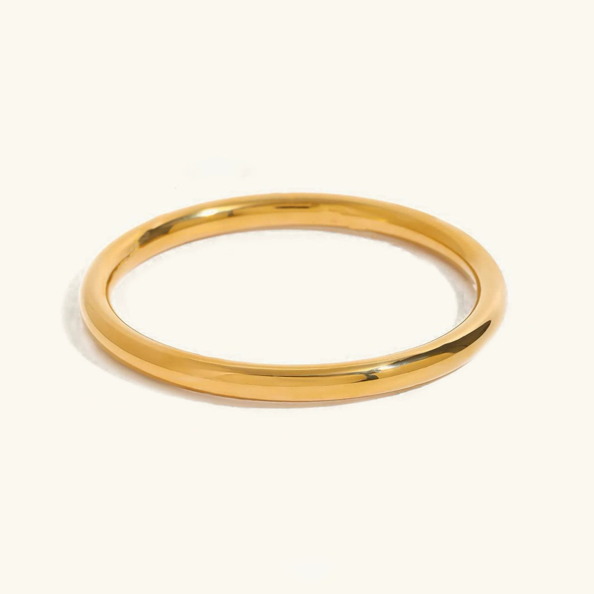 [Royal&Vicky]Lina Glatter Goldarmreif