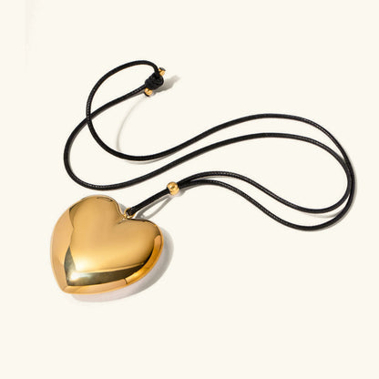 [Royal&Vicky]Ophelia Gold Heart Necklace