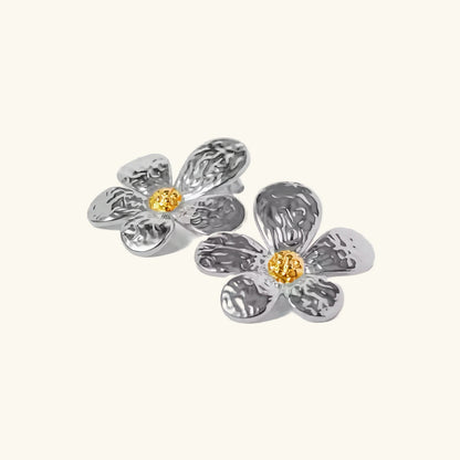 [Royal&Vicky]Daisy Gold Ohrringe