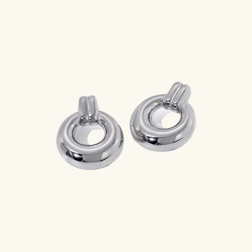 [Royal&Vicky]Lillian Silver Earrings