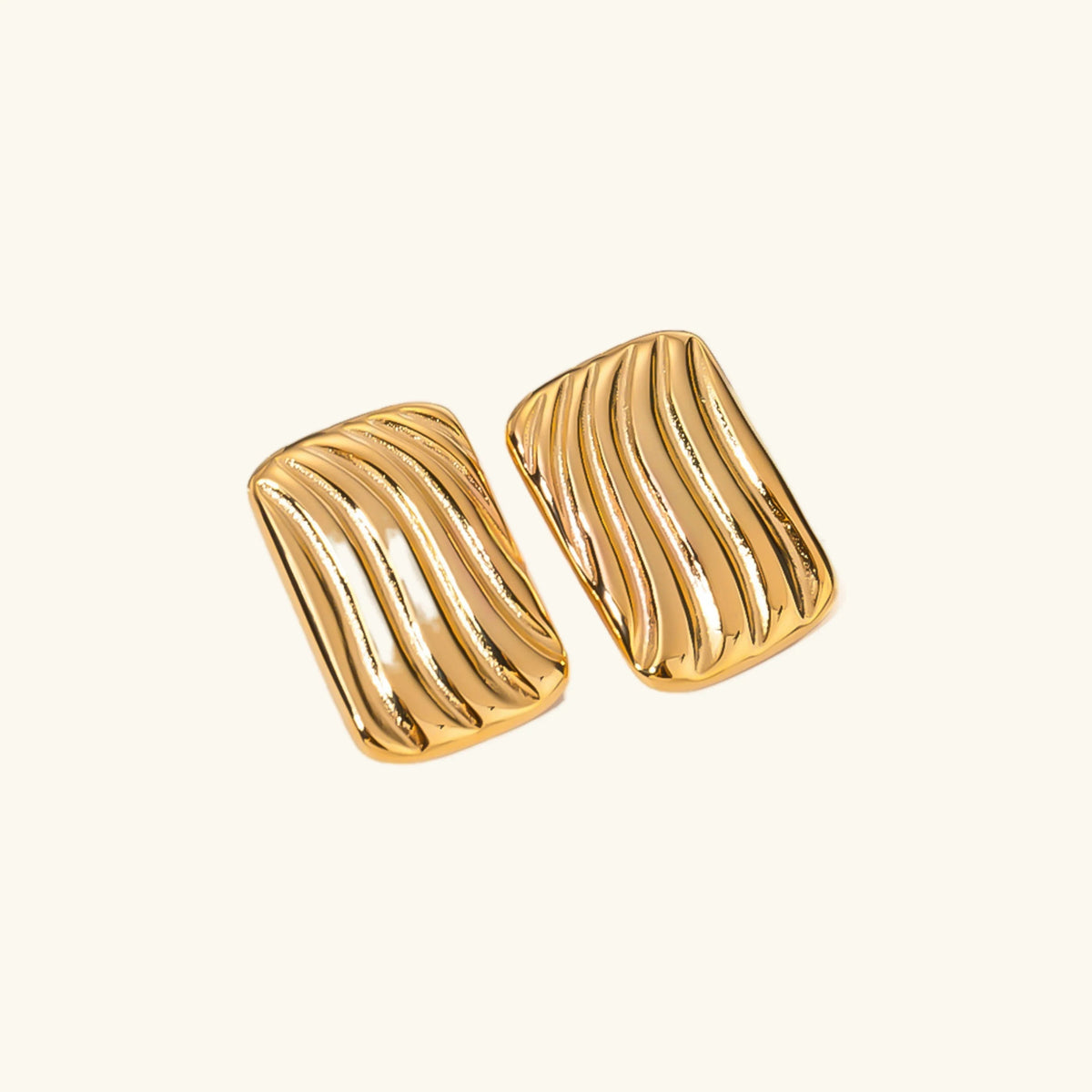 [Royal&Vicky]Colette Gold Earrings