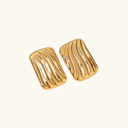 [Royal&Vicky]Colette Gold Earrings