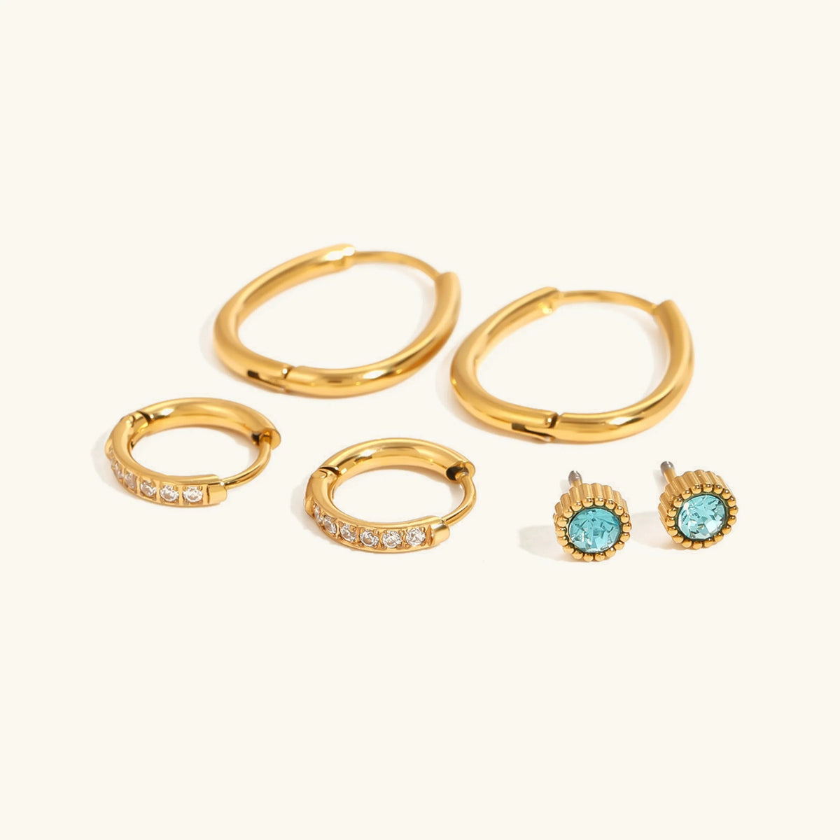 [Royal&Vicky]Kylie Diamantohrring-Set