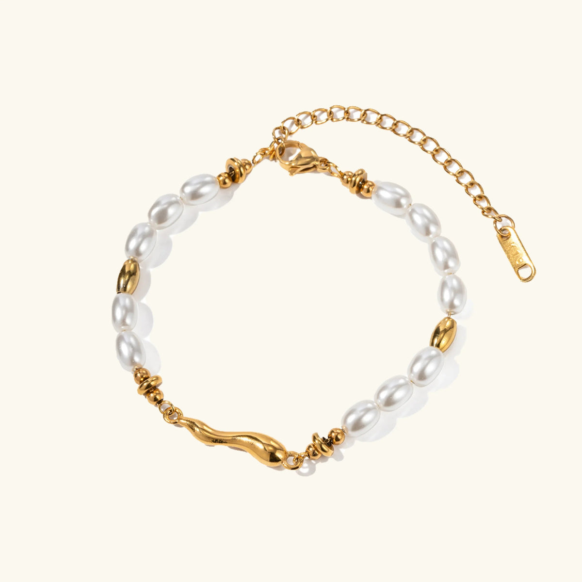[Royal&Vicky]Dominique Süßwasserperlenarmband