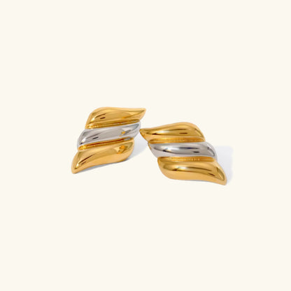 [Royal&Vicky]Vera Gold Earrings