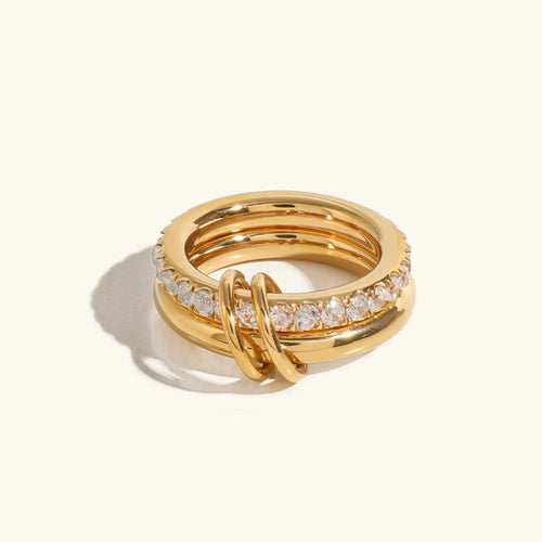 [Royal&Vicky]Alison Stapelbarer Diamantring