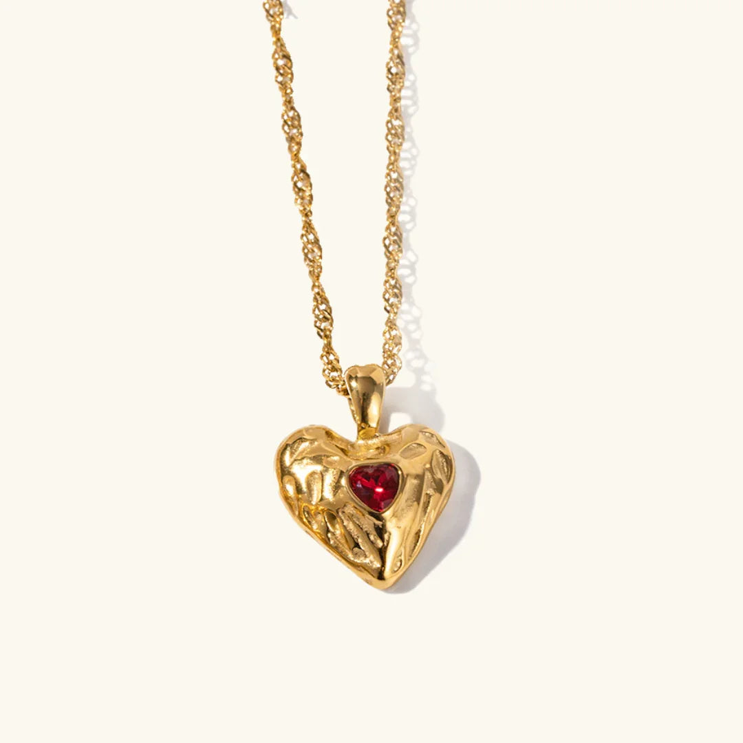 [Royal&Vicky]Vesper Gold Heart Necklace