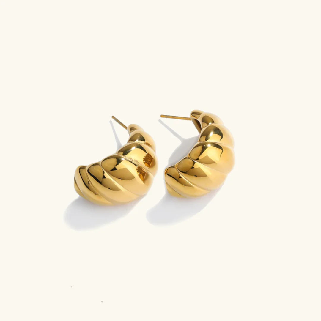 [Royal&Vicky]Kelsey Gold-Ohrringe