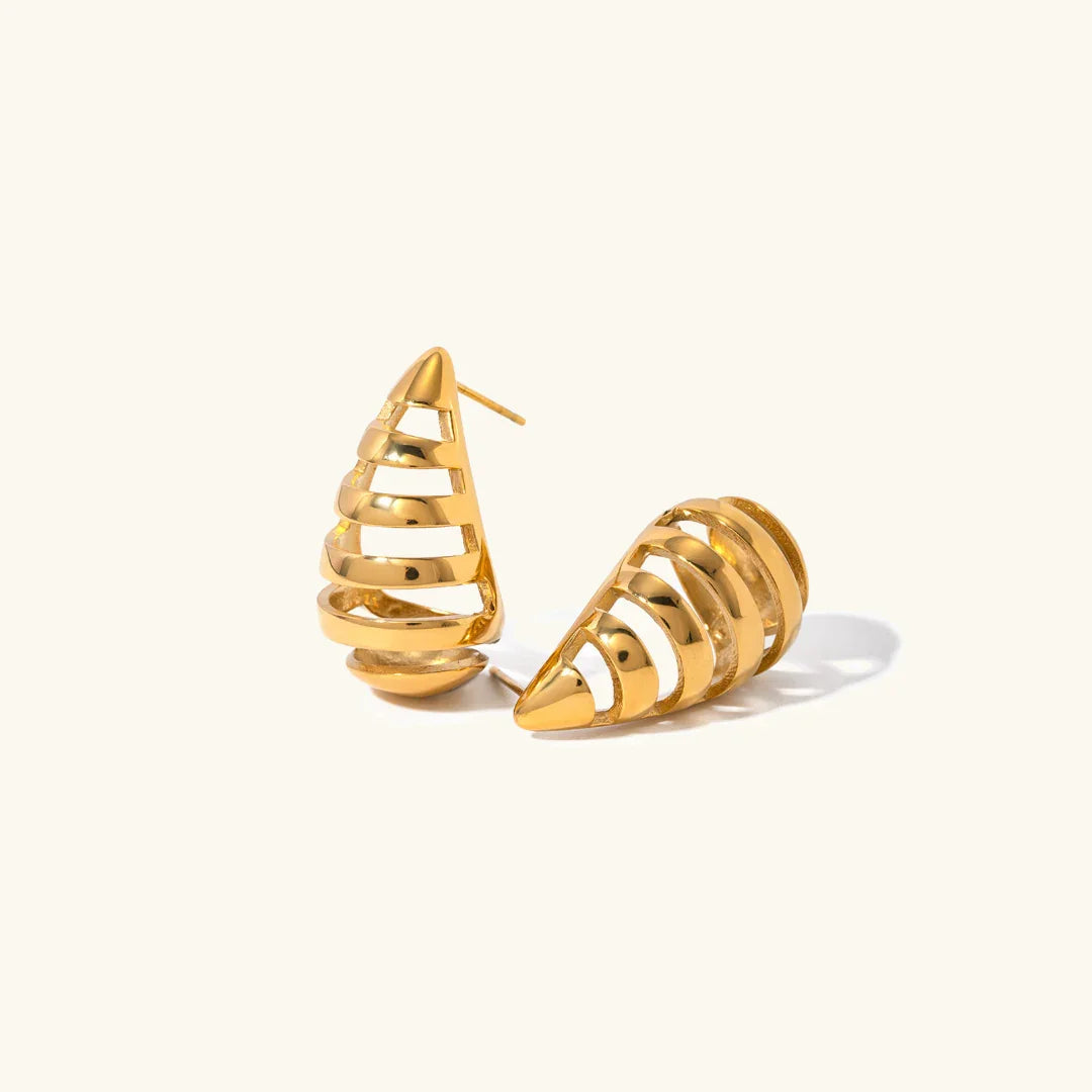 [Royal&Vicky]カトリン ドロップ ゴールドピアス