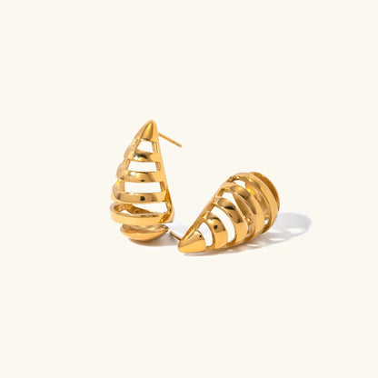 [Royal&Vicky]カトリン ドロップ ゴールドピアス