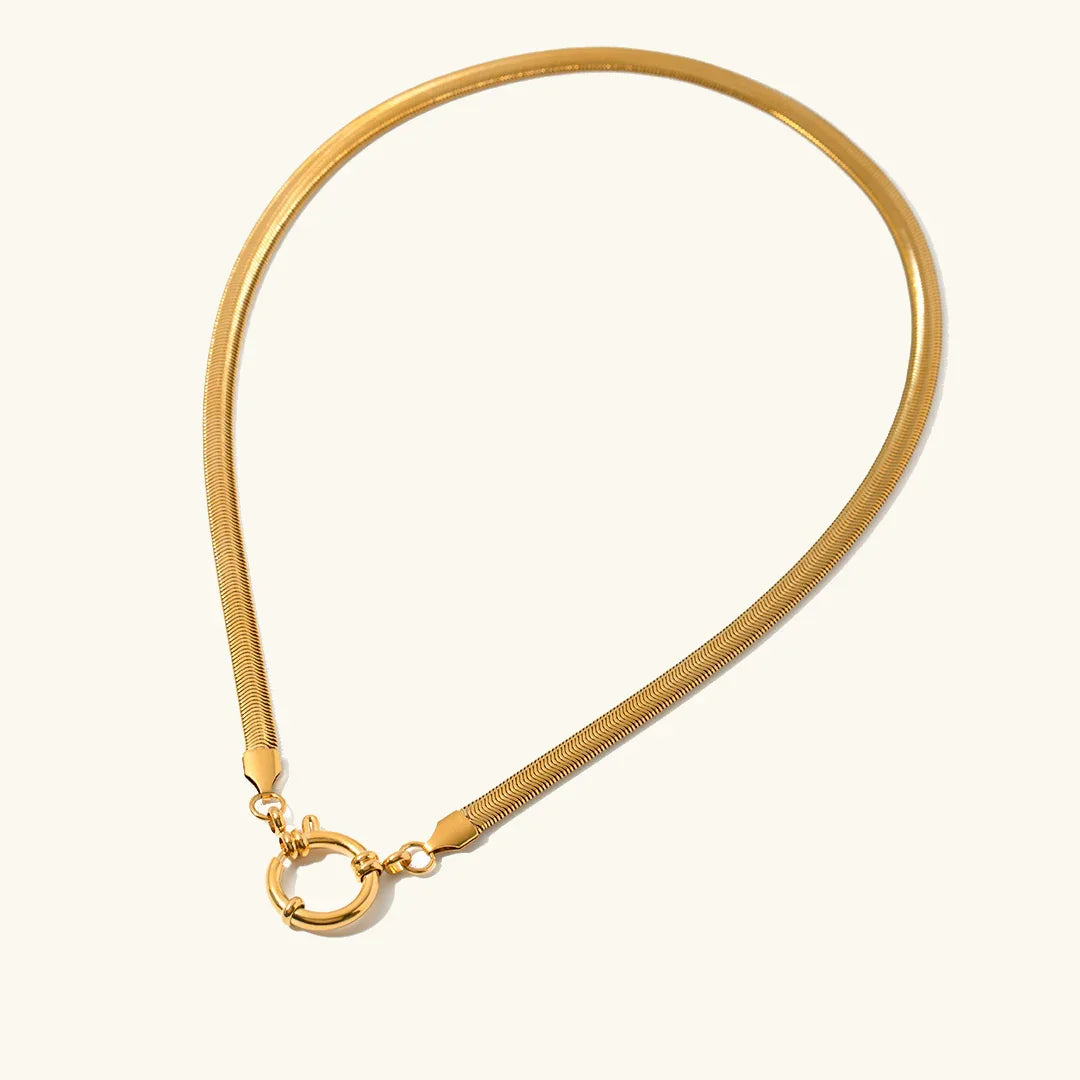 {"[Royal&Vicky]Gabriella Gold Necklace": "[Royal&Vicky]ガブリエラ ゴールドネックレス"}