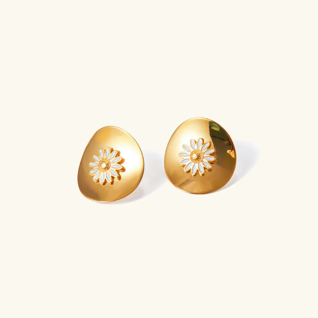 [Royal&Vicky]Georgiana Gold Earrings