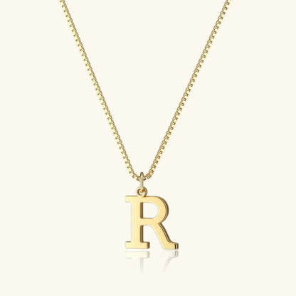 [Royal&Vicky] テレーズ イニシャル ゴールド ネックレス
