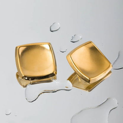 [Royal&Vicky]Poppy Gold Ohrringe