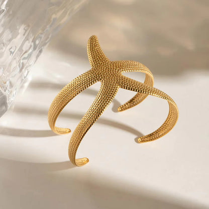 [Royal&Vicky]Annika Seestern-Manschette in Gold