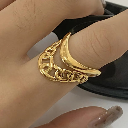 [Royal&Vicky]Paisley Goldbogen-Ring