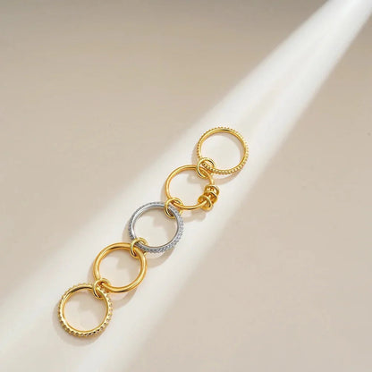 [Royal&Vicky]Blaise Stacked Diamond Ring