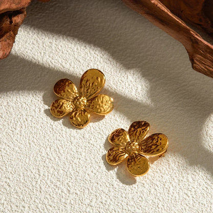[Royal&Vicky]Daisy Gold Ohrringe