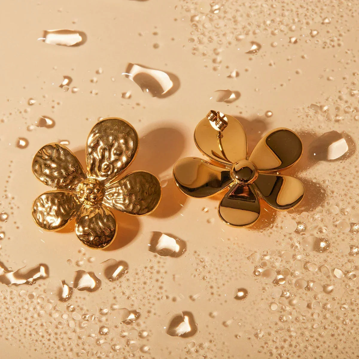 [Royal&Vicky]Daisy Gold Ohrringe