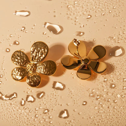 [Royal&Vicky]Daisy Gold Ohrringe