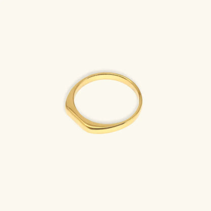 [Royal&Vicky]Sasha Geometrischer Goldring