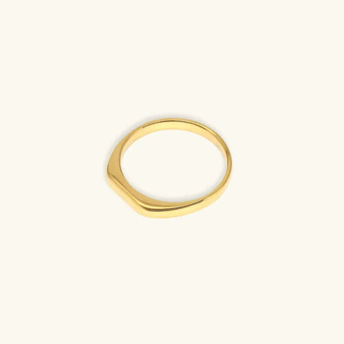 [Royal&Vicky]Sasha Geometrischer Goldring