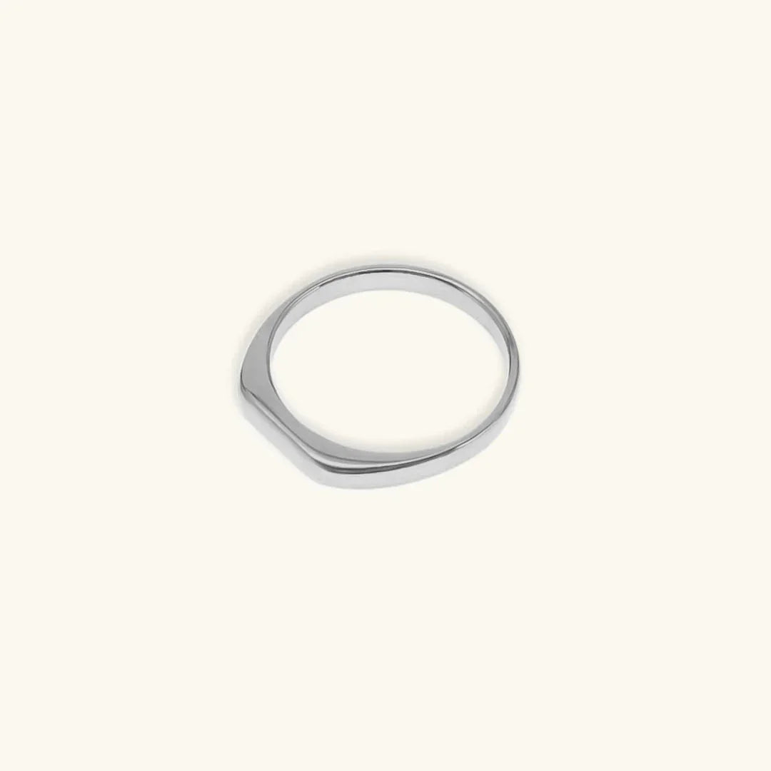 [Royal&Vicky]Sasha Geometrischer Goldring