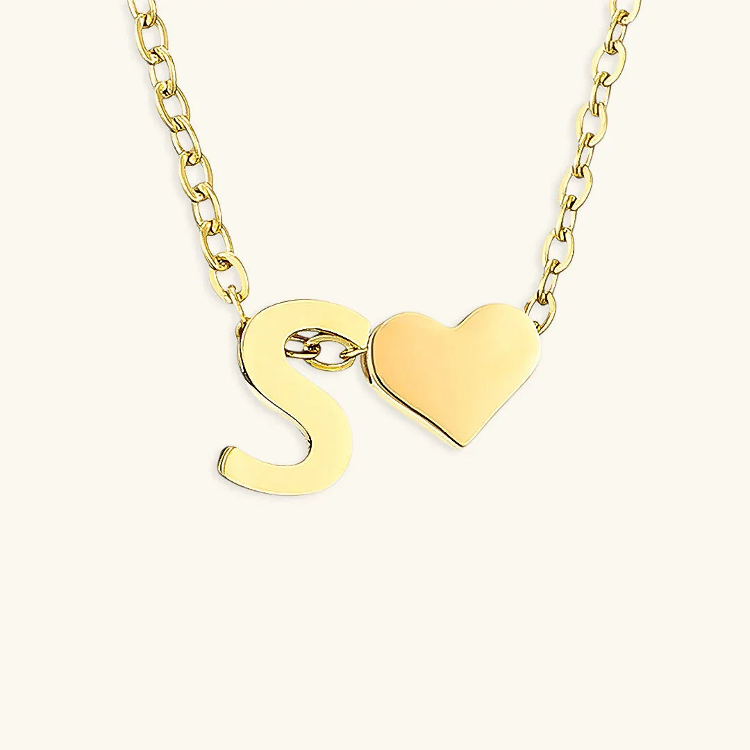 [Royal&Vicky]Ria-Anfangsbuchstaben-Goldkette