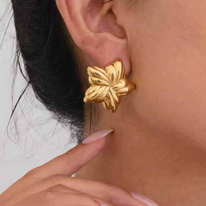 [Royal&Vicky]Thymes Gold Star Ohrringe