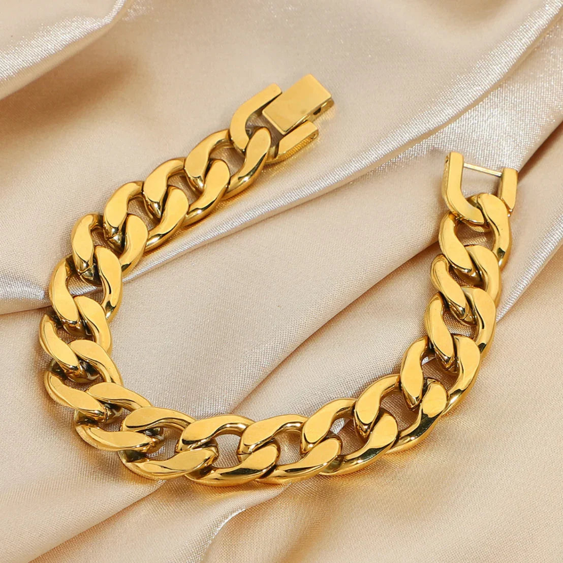[Royal&Vicky]Kayle Goldkettenarmband