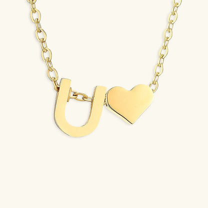 [Royal&Vicky]Ria-Anfangsbuchstaben-Goldkette