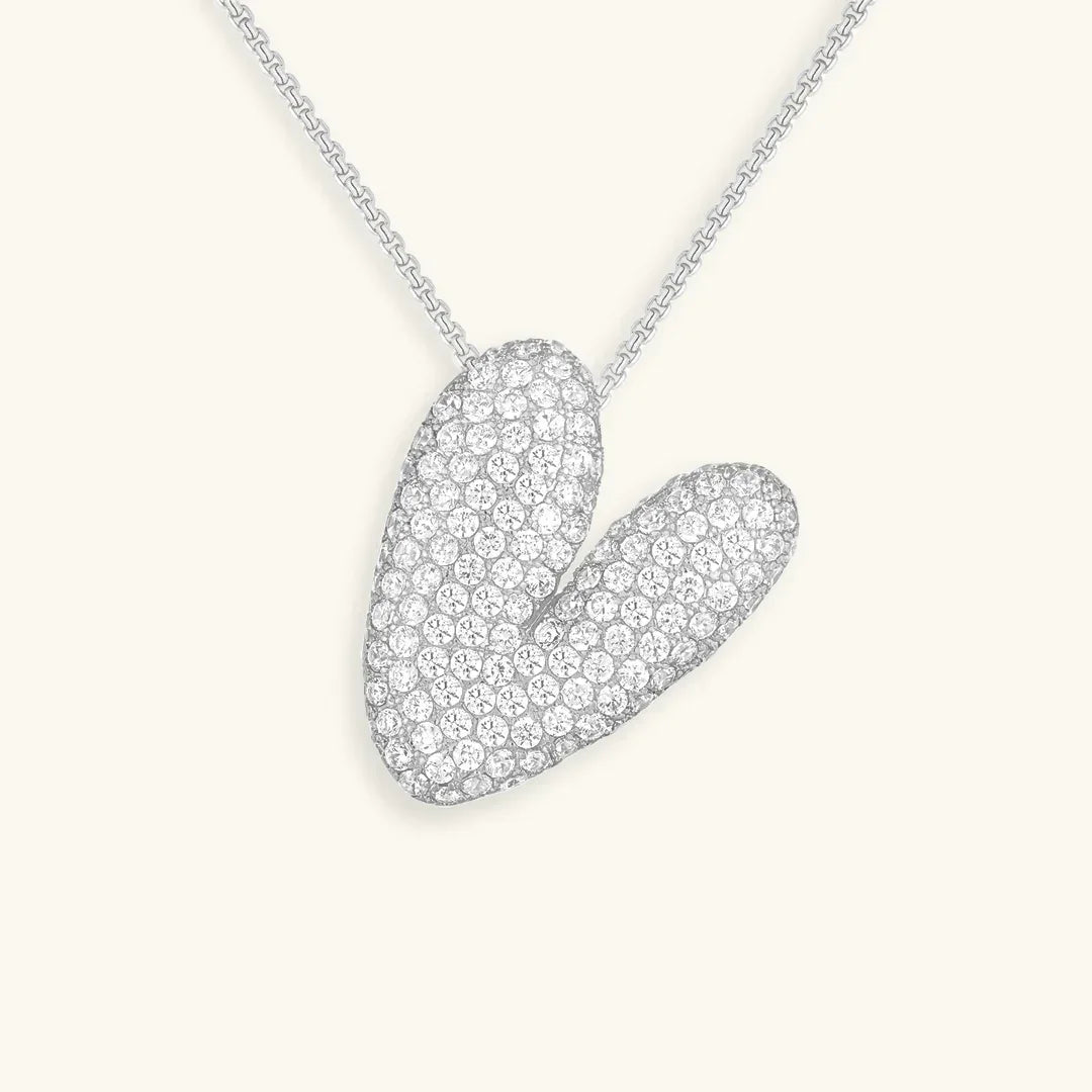 [Royal&Vicky] Bubble-Initialen-Diamantkette