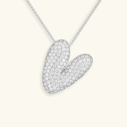 [Royal&Vicky] Bubble-Initialen-Diamantkette