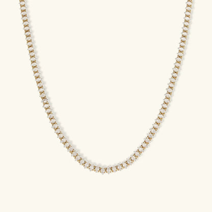 [Royal&Vicky]Wisteria Diamant-Tennis-Halskette