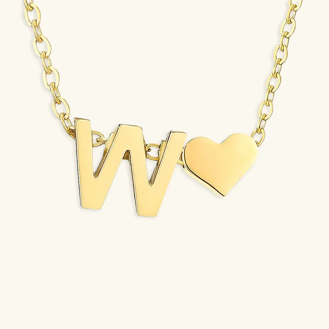 [Royal&Vicky]Ria-Anfangsbuchstaben-Goldkette