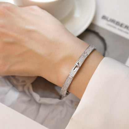 [Royal Jewellery]KELLY BRACELET DIAMOND PAVED