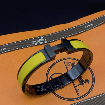 [Royal Jewellery]CLIC HM SO BLACK YELLOW BRACELET