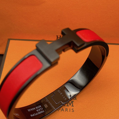 [Royal Jewellery]CLIC HM SO BLACK RED BRACELET