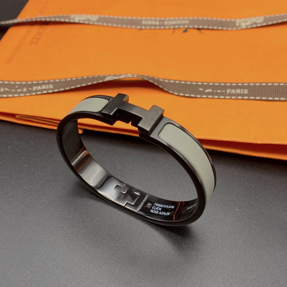 [Royal Jewellery]CLIC HM SO BLACK GREY BRACELET