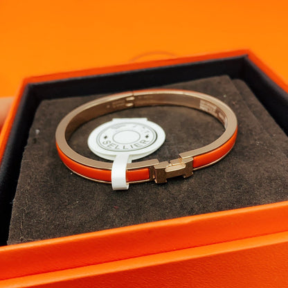 [Royal Jewellery]CLASSIC HM CLIC RED 8MM ENAMEL BRACELET