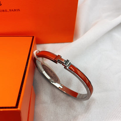 [Royal Jewellery]CLASSIC HM CLIC RED 8MM ENAMEL BRACELET