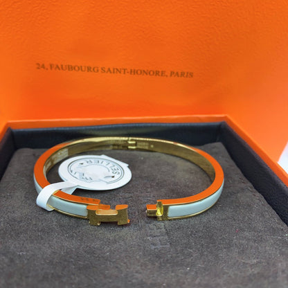 [Royal Jewellery]CLASSIC HM CLIC GREEN 8MM ENAMEL BRACELET