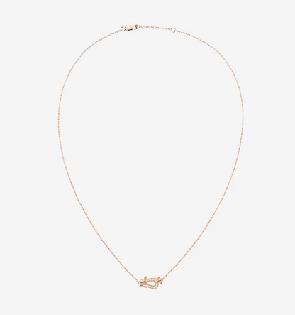 [ROYAL]FORCE 10 DIAMOND PINK GOLD NECKLACE MINI MODEL