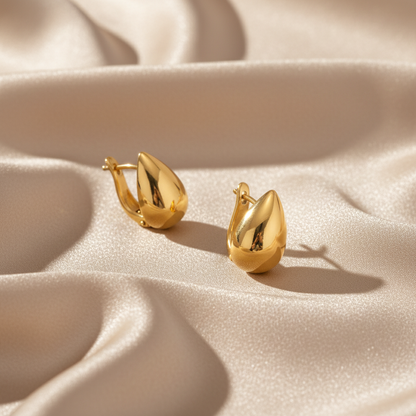 [Royal&Vicky]Velvette Gold Earrings