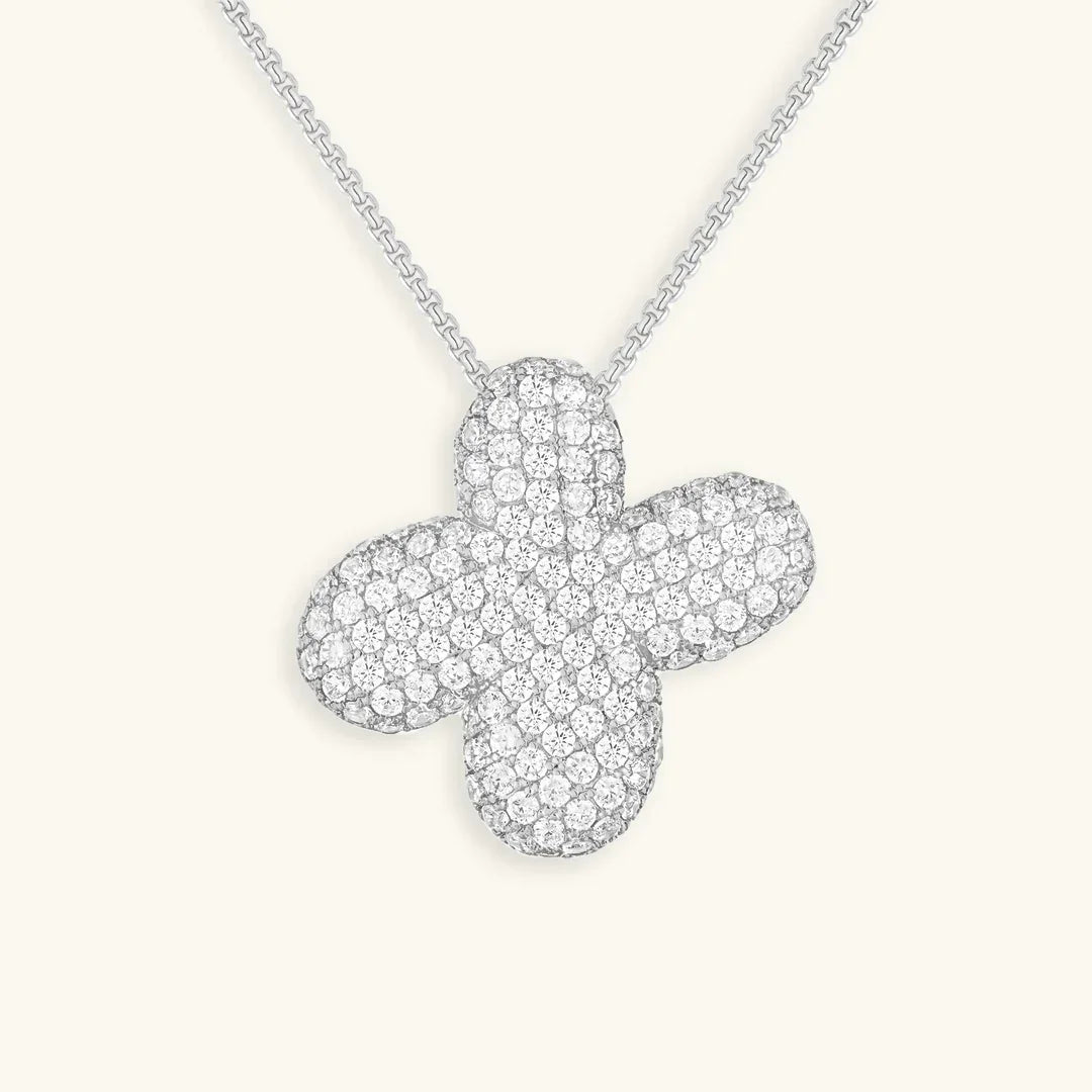 [Royal&Vicky] Bubble-Initialen-Diamantkette