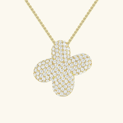 [Royal&Vicky] Bubble-Initialen-Diamantkette