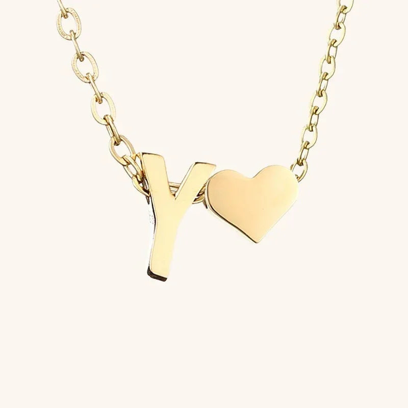[Royal&Vicky]Ria-Anfangsbuchstaben-Goldkette